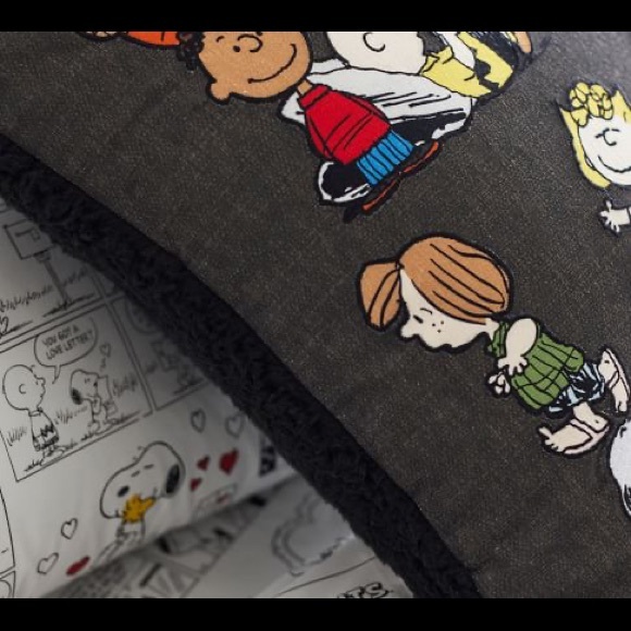Pottery Barn Peanuts “LOVE” Happy Valentines Charlie Brown Pillow Cover … - Picture 5 of 16